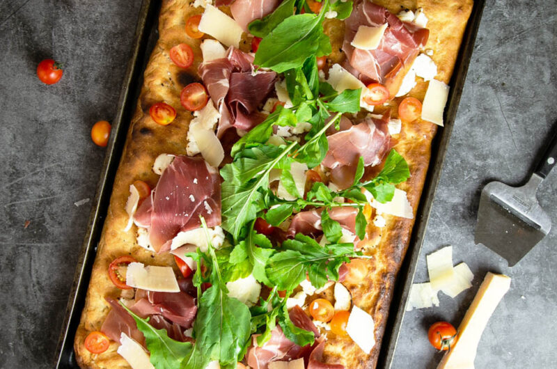Pizza Al Taglio Recipe; A Classic Roman Pizza