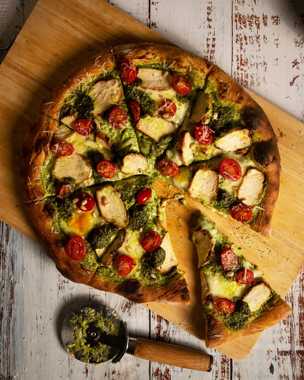 Chicken Pesto Pizza Recipe All For Pizza