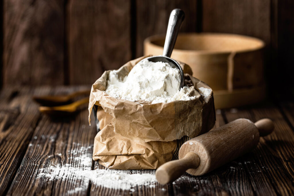 Using the right flour to get the best pizza crust